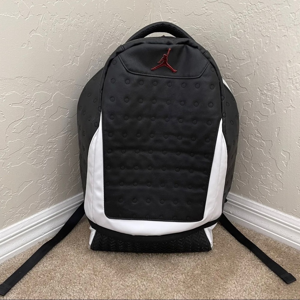 Nike Air Jordan Retro 13 XIII Backpack Black/White